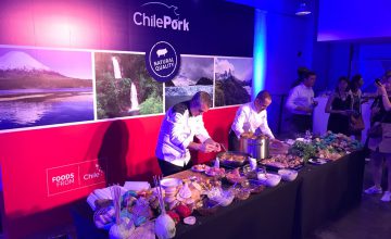 ChilePork held a fun event in China