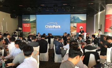 Un centenar de importadores coreanos fueron parte del cierre del evento ChilePork por Asia