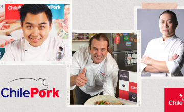 Chilean pork at the table of three renowned chefs