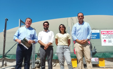 Subsecretario del Medio Ambiente visitó biodigestor de Maxagro para conocer soluciones de la industria porcina en la reducción de olores a nivel predial