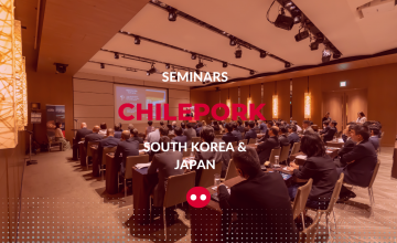 在日本和韩国举行的ChilePork研讨会强调了智利独特的猪肉生产模式的价值，该模式确保了100%的可追溯性。