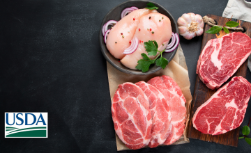 최신 2023 USDA 보고서에 따르면 돼지고기 생산은 안정세, 닭고기 생산은 증가 추세