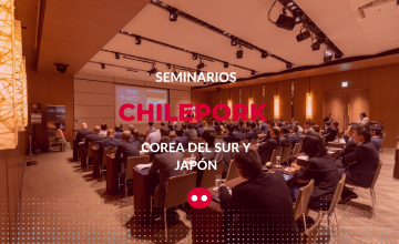 Seminarios ChilePork en Japón y Corea del Sur resaltaron el valor del modelo único de producción  de la carne de cerdo chilena que asegura un 100% de trazabilidad