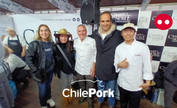 칠레포크: 탈카(Talca)의 전통 돼지 축제에서 수출의 맛을 선보이다