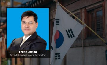 驻韩国新任农业商务专员费利佩-乌马尼亚：“我们希望将智利肉类定位为优质替代品”